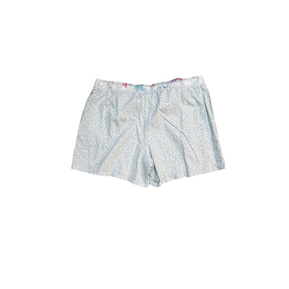 Carol Hochman Womens Polka Dot Pajama Shorts With Floral Trim medium 1676 - Picture 2 of 5